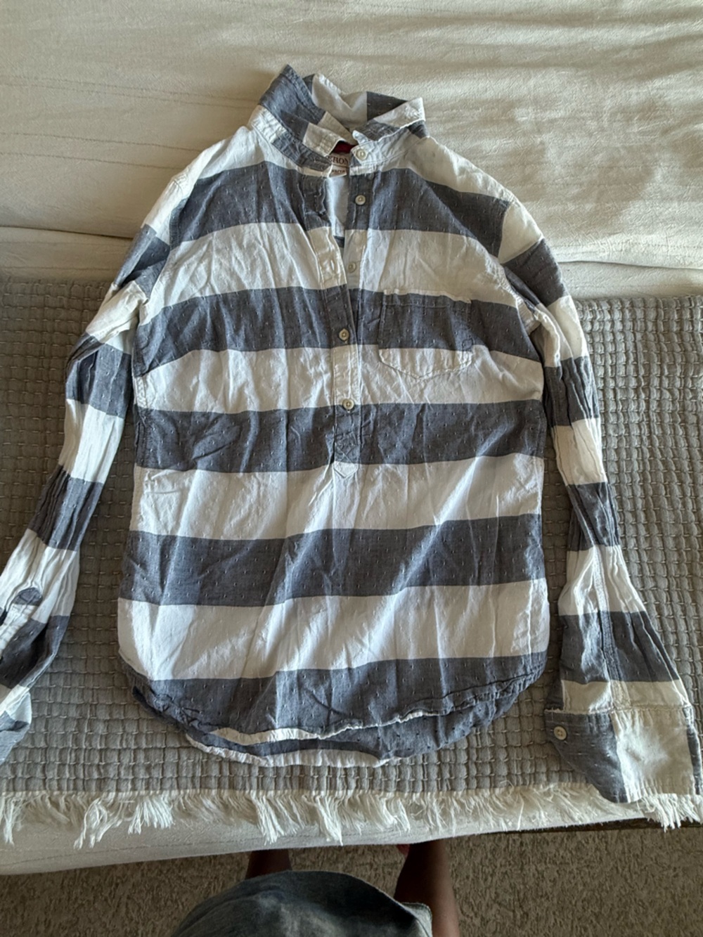 Striped Button Up